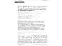 [thumbnail of Hurt et al. 2016 Prevalence of defined ultrasound findings of unknown significance.pdf]